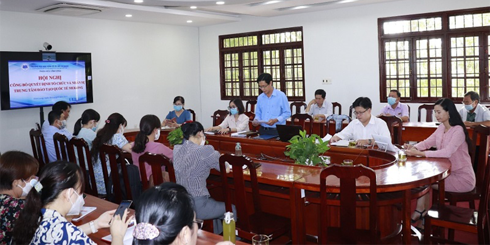 UEH thành lập trung tâm đào tạo quốc tế Mekong – Nơi đào tạo và nghiên cứu quốc tế khu vực ĐBSCL